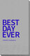 Bold Best Day Ever Guest Towels Image 3 of 6